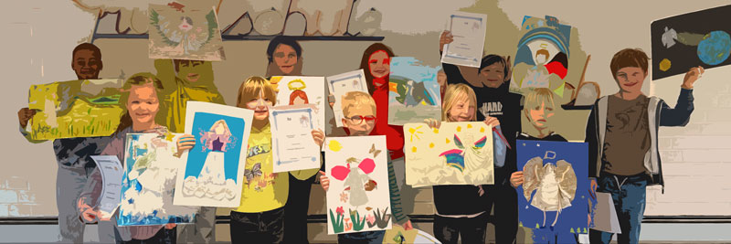 Unser Malwettbewerb 2025: Die Welt der Engel